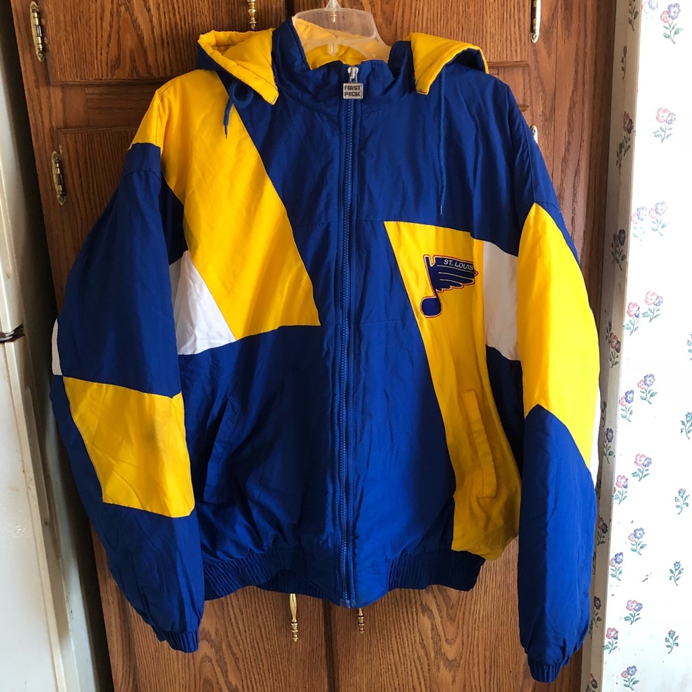 ❌SOLD St. Louis Blues Hockey Coat - Picture 1 of 4